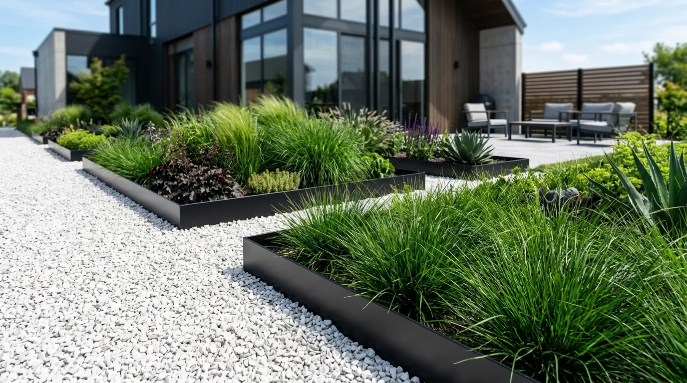 12 Sleek Modern Garden Edging Ideas for a Contemporary Landscape