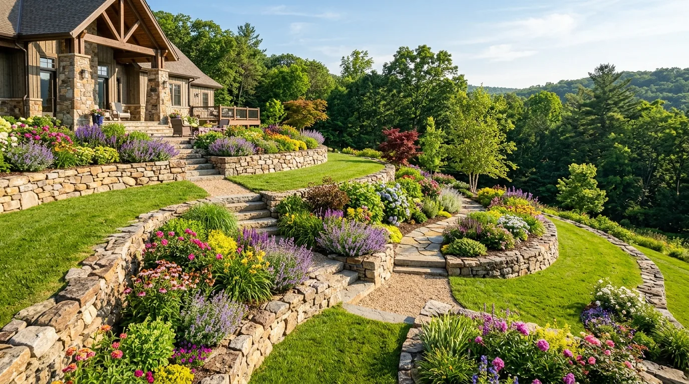 14 Smart Retaining Wall Ideas for a Sloped Backyard Makeover