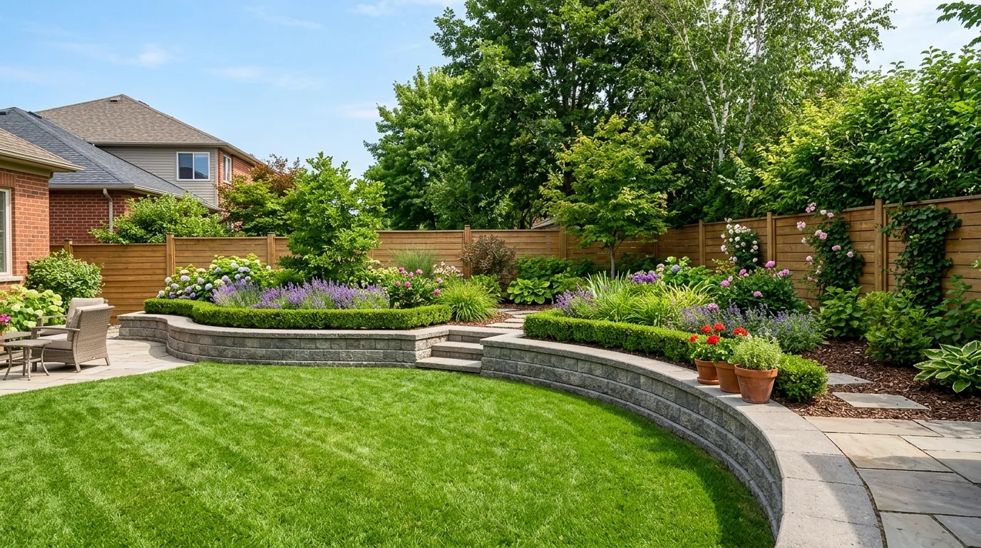 14 Smart Retaining Wall Ideas for a Sloped Backyard Makeover idea 10