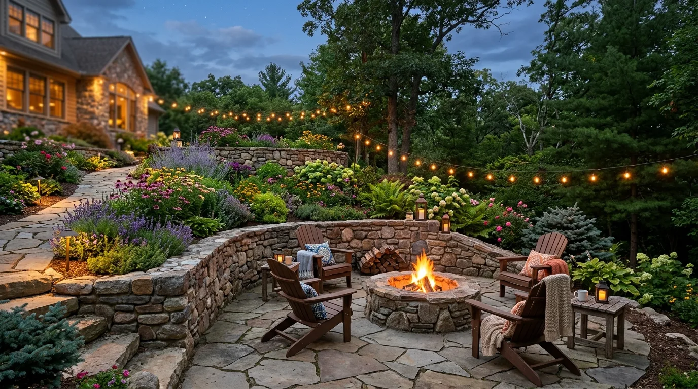 14 Smart Retaining Wall Ideas for a Sloped Backyard Makeover idea 14