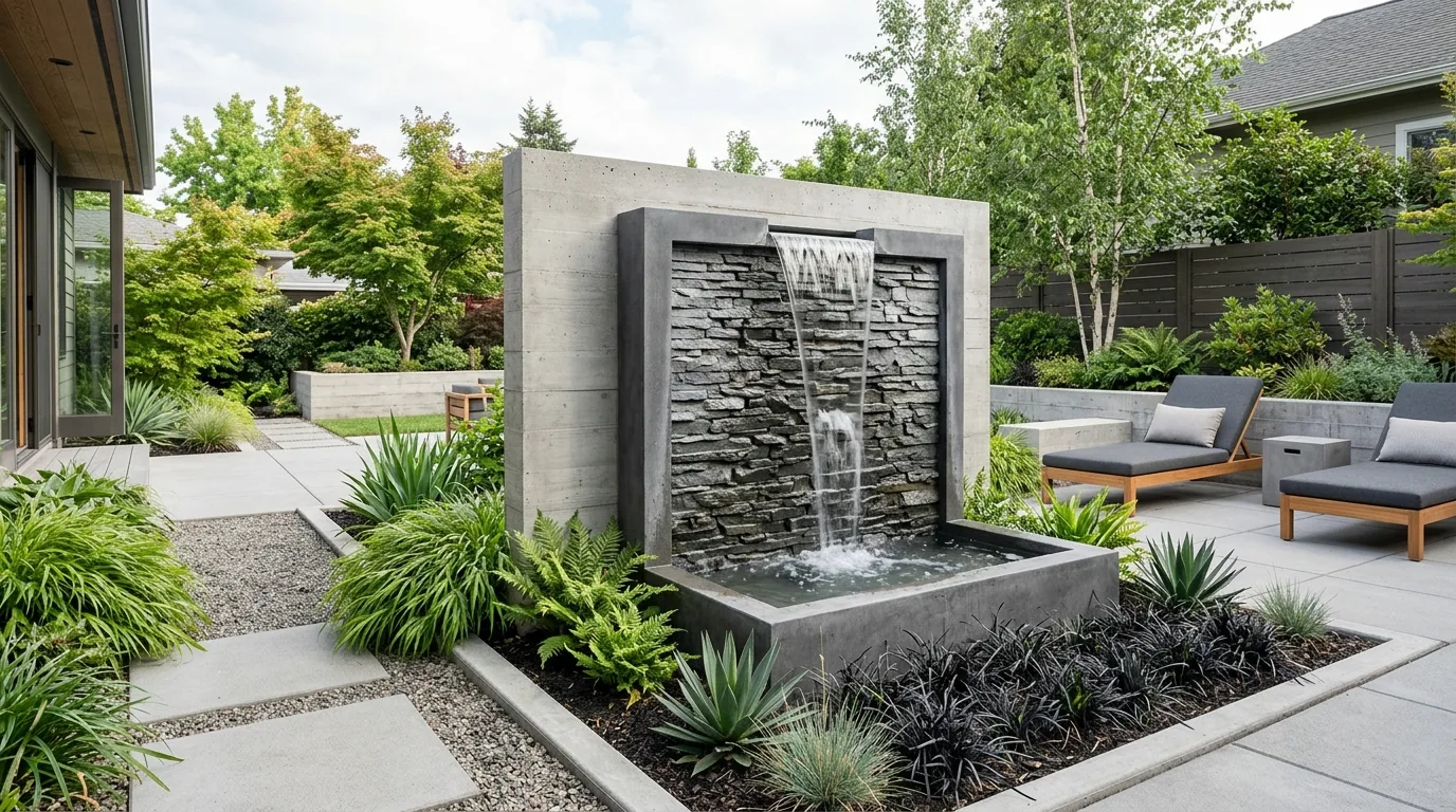 14 Soothing Outdoor Wall Fountains for a Backyard Water Feature