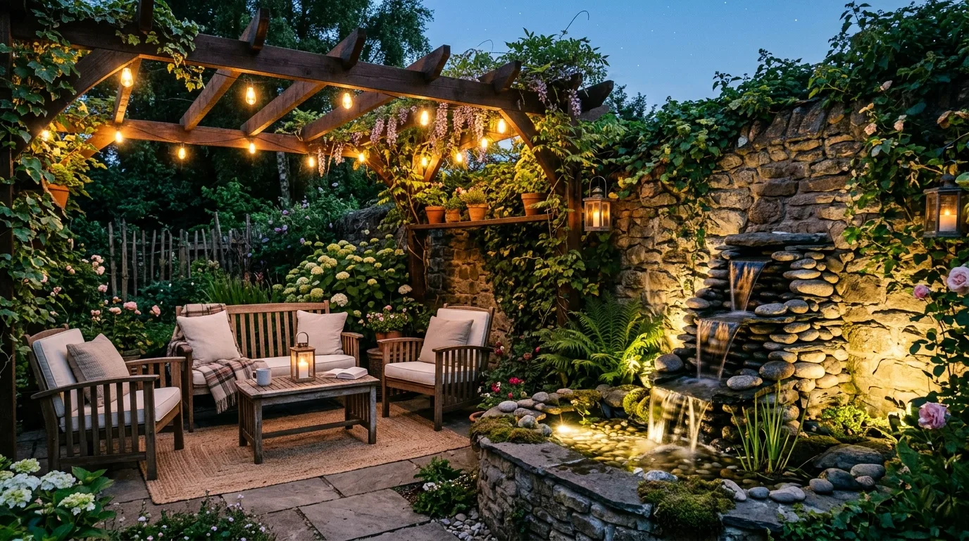 14 Soothing Outdoor Wall Fountains for a Backyard Water Feature idea 13