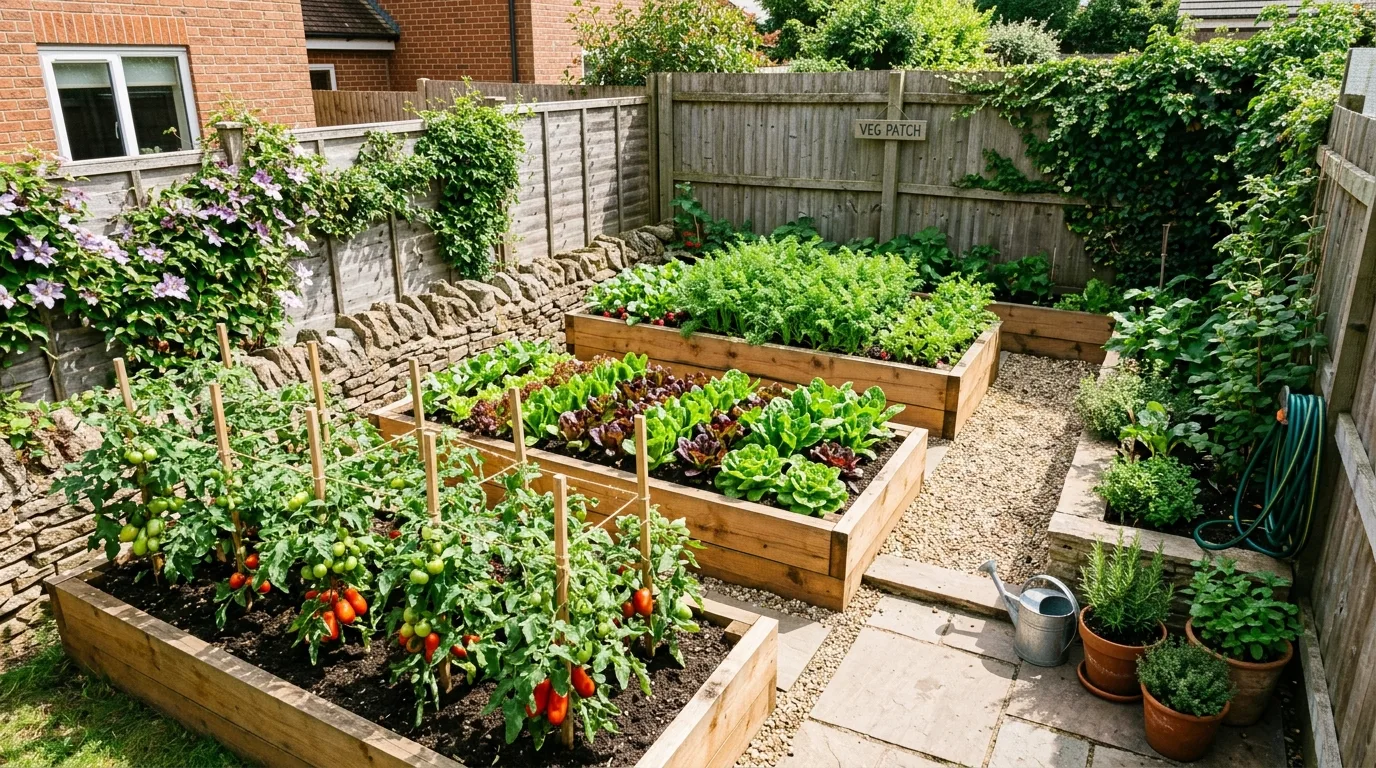 13 Space Saving Ideas for Small Vegetable Gardens to Grow More