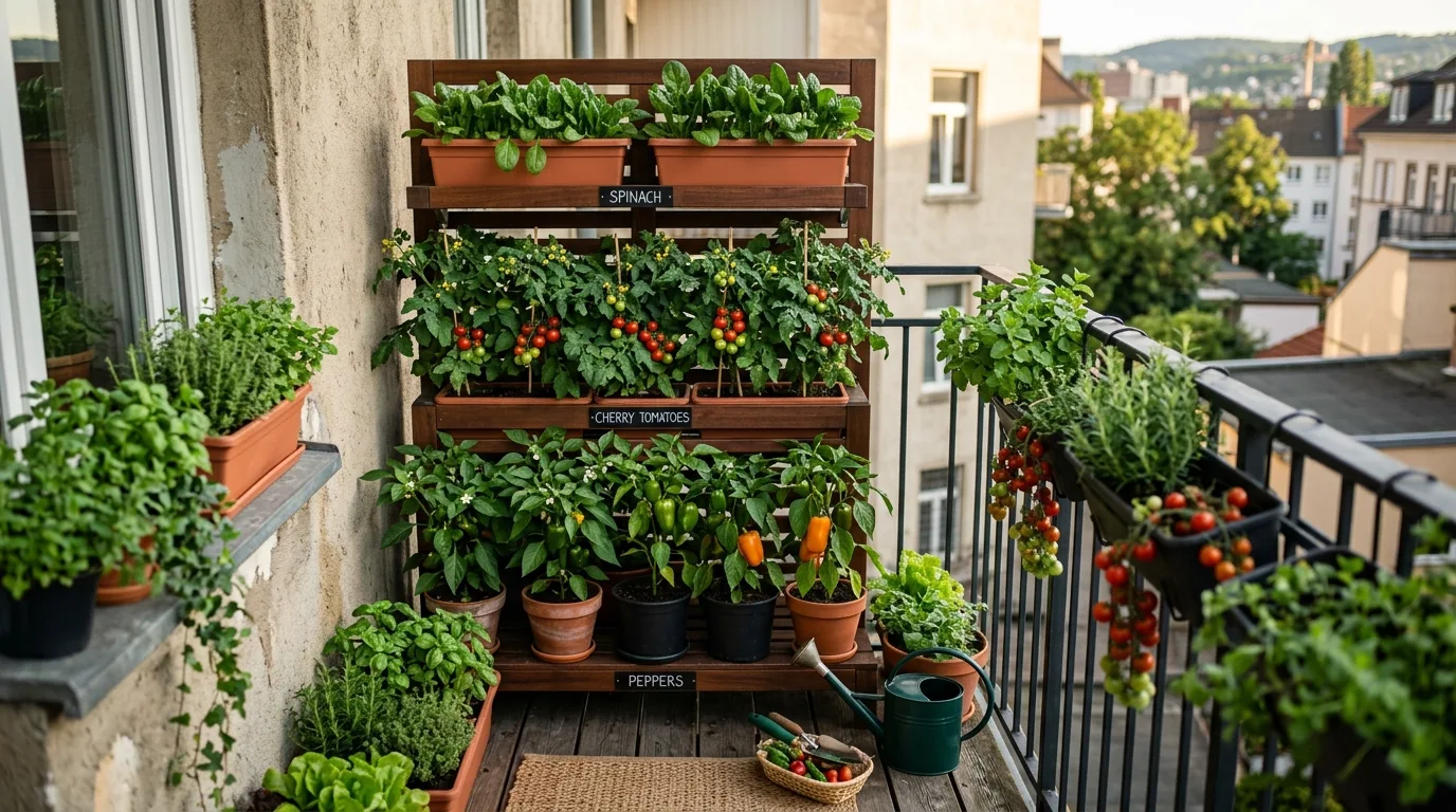 13 Space Saving Ideas for Small Vegetable Gardens to Grow More idea 3