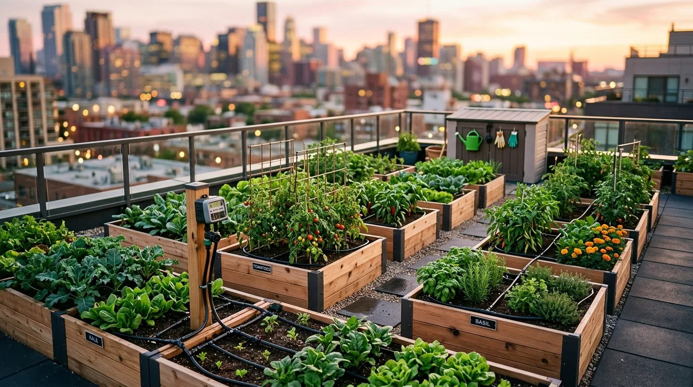 13 Space Saving Ideas for Small Vegetable Gardens to Grow More idea 8