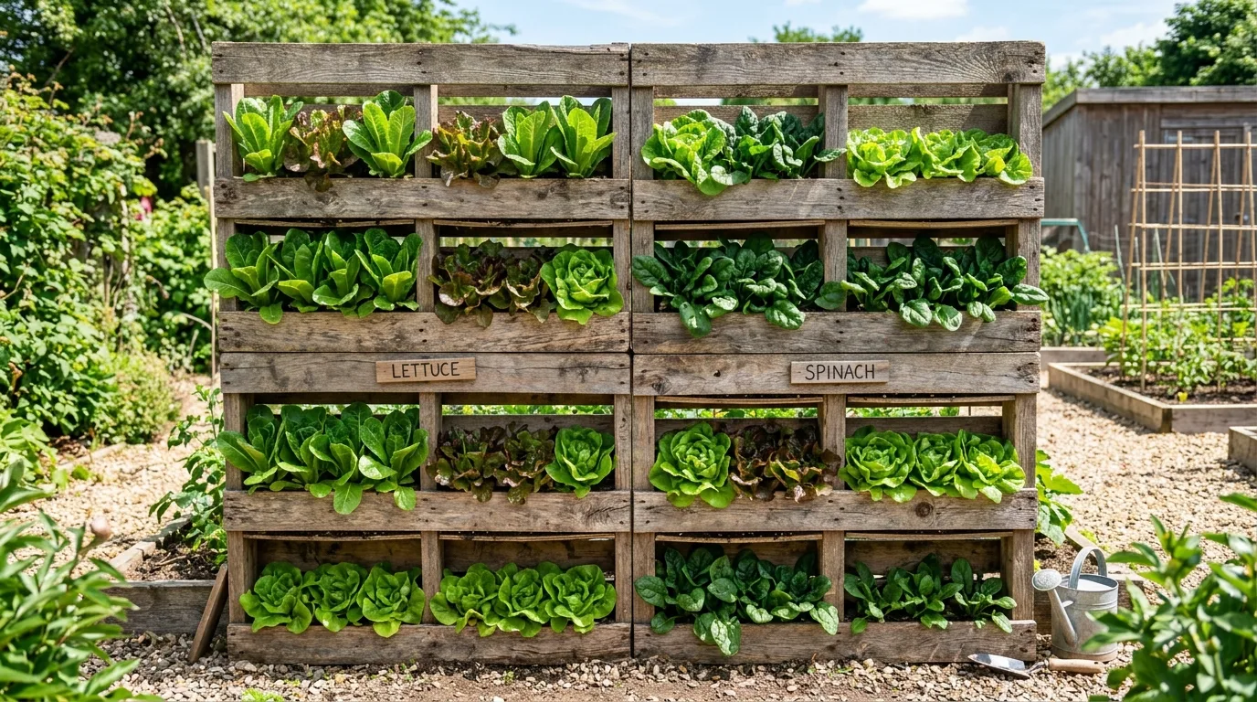 13 Space Saving Ideas for Small Vegetable Gardens to Grow More idea 9