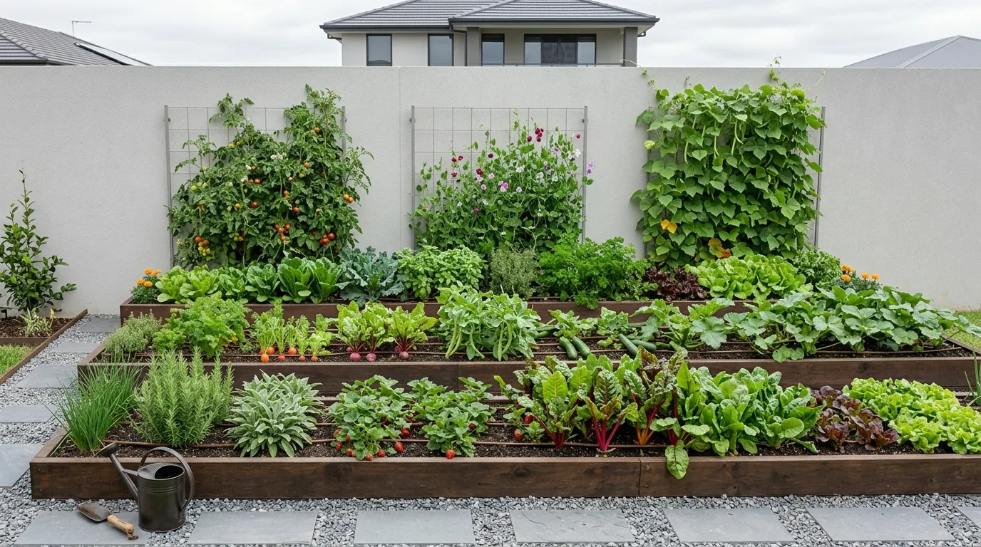 13 Space Saving Ideas for Small Vegetable Gardens to Grow More idea 13