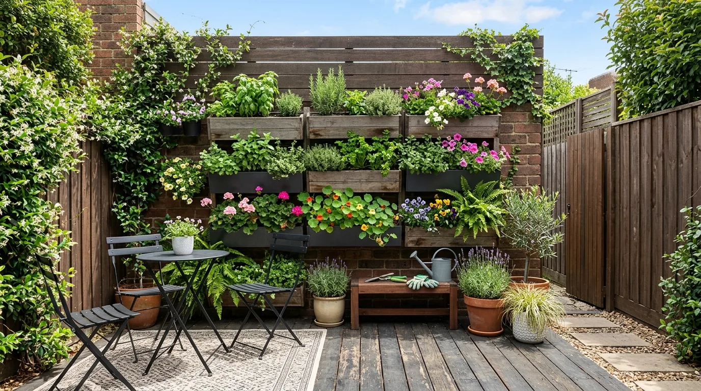 14 Space-Saving Small Garden Ideas to Maximize Your Yard
