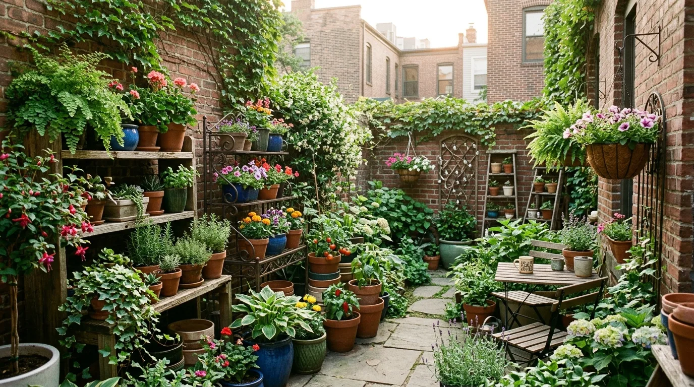 14 Space-Saving Small Garden Ideas to Maximize Your Yard idea 2