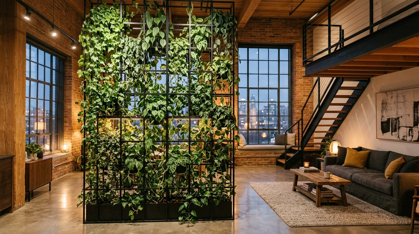 13 Stunning Modern Indoor Vine Wall Ideas for Your Home idea 2