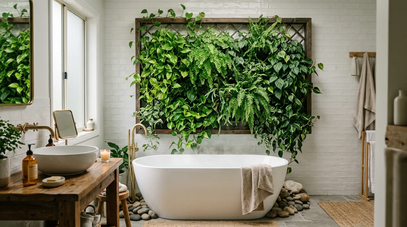 13 Stunning Modern Indoor Vine Wall Ideas for Your Home idea 7