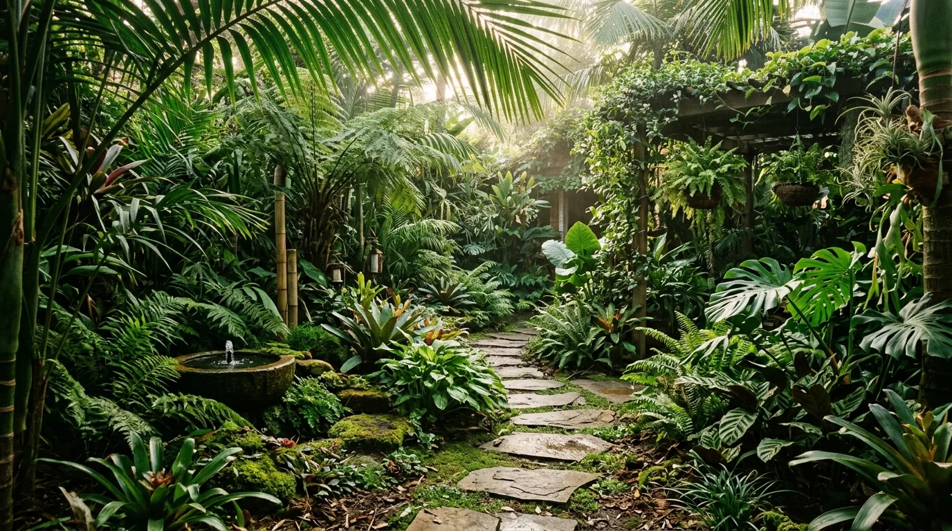15 Stunning Tropical Garden Ideas You Can Create at Home idea 3