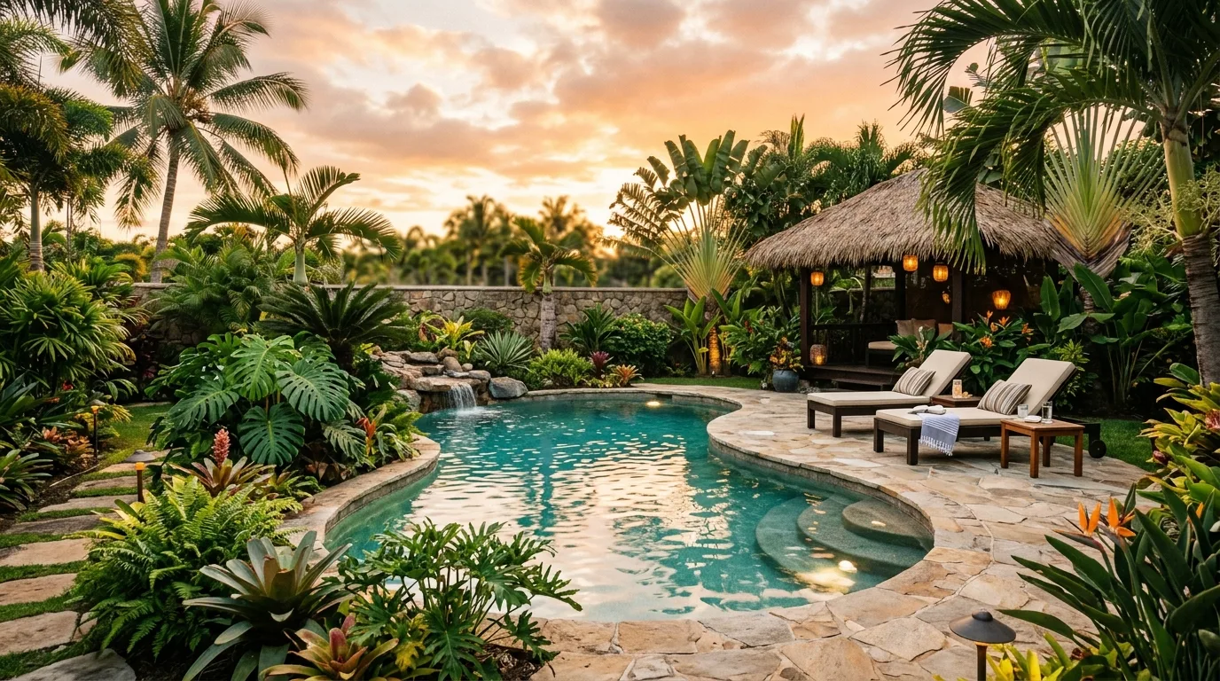 15 Stunning Tropical Garden Ideas You Can Create at Home idea 5