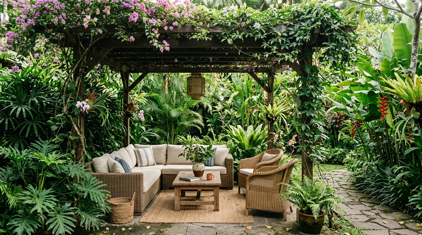 15 Stunning Tropical Garden Ideas You Can Create at Home idea 6