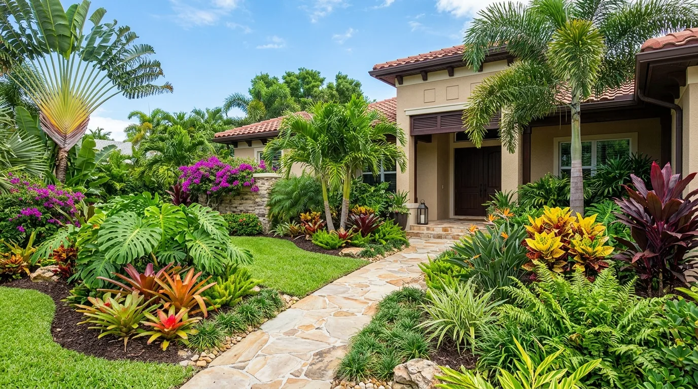 15 Stunning Tropical Garden Ideas You Can Create at Home idea 9