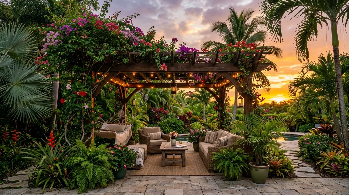 15 Stunning Tropical Garden Ideas You Can Create at Home idea 13