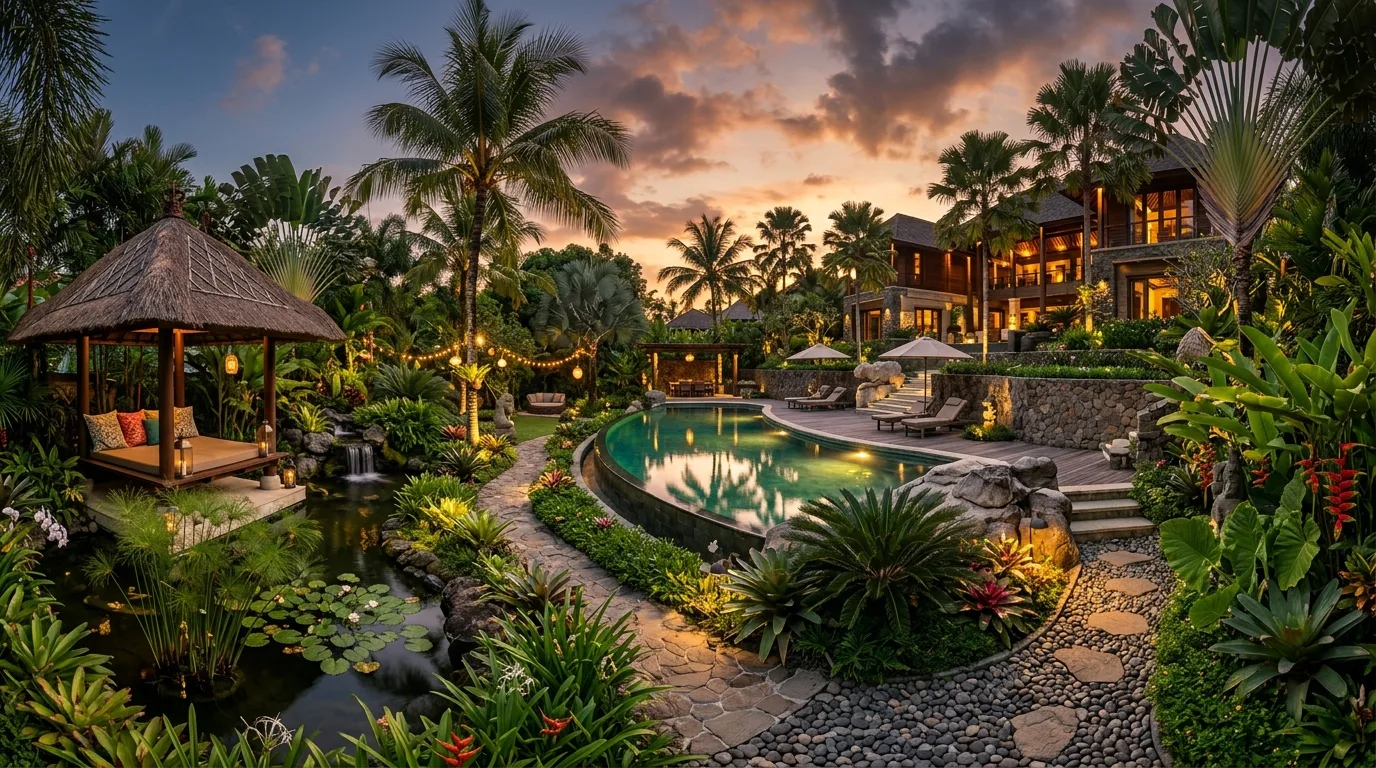 15 Stunning Tropical Garden Ideas You Can Create at Home idea 15