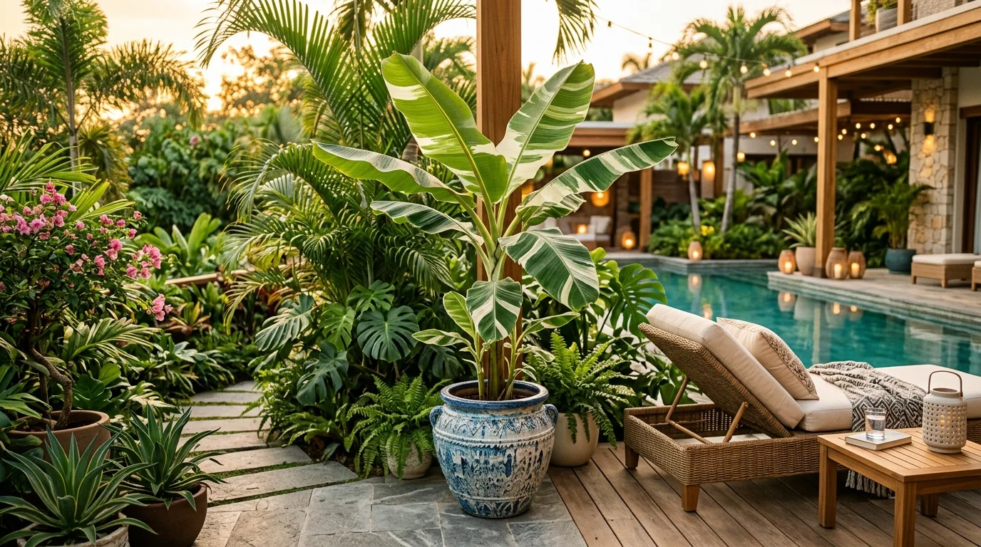 14 Stunning Variegated Banana Plant Care for Tropical Vibes idea 3