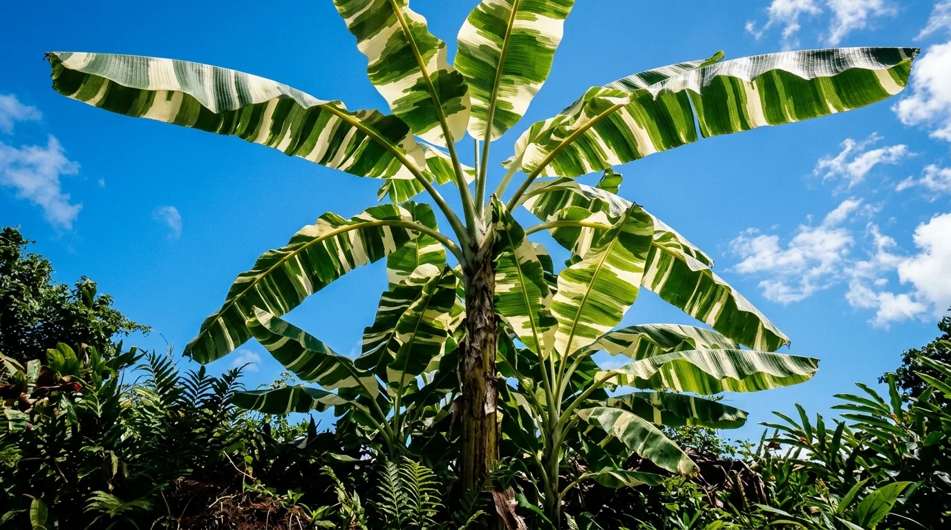 14 Stunning Variegated Banana Plant Care for Tropical Vibes idea 6