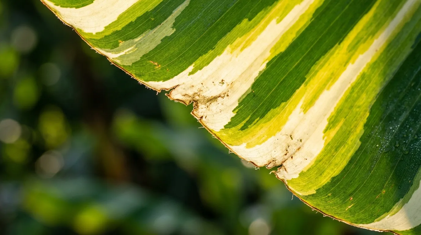 14 Stunning Variegated Banana Plant Care for Tropical Vibes idea 14