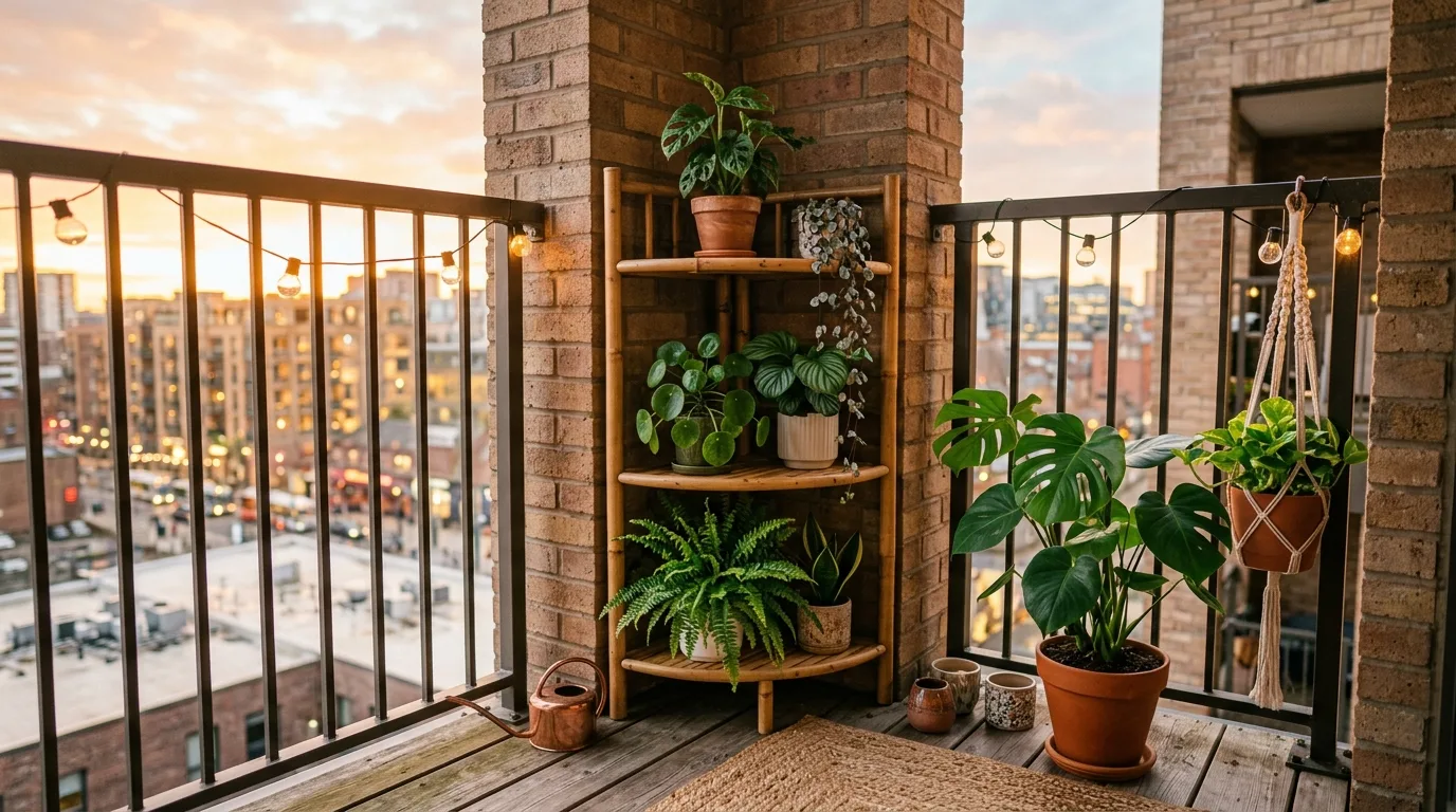 11 Stylish Modern Corner Plant Stands for Small Spaces idea 4