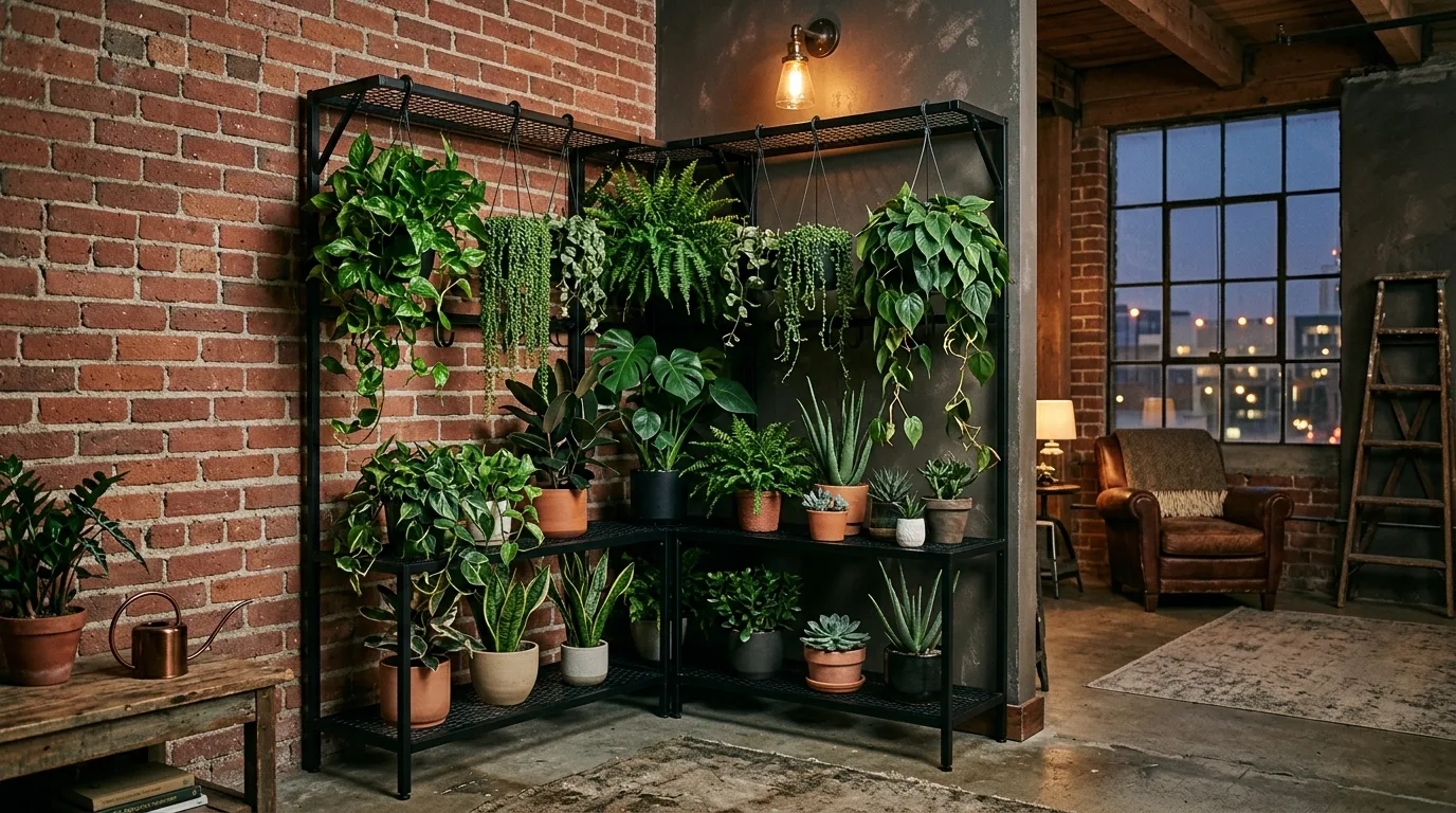 11 Stylish Modern Corner Plant Stands for Small Spaces idea 5