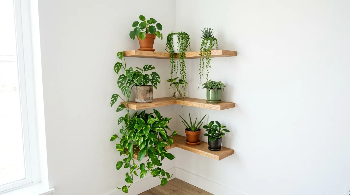 11 Stylish Modern Corner Plant Stands for Small Spaces idea 7