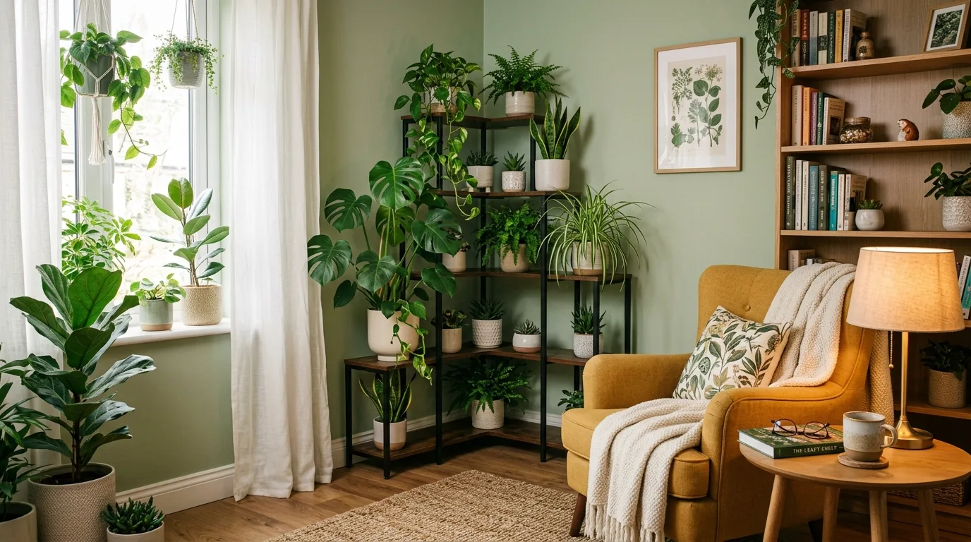 11 Stylish Modern Corner Plant Stands for Small Spaces idea 11