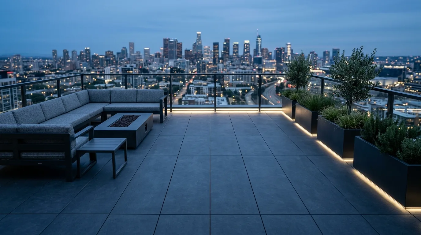 14 Stylish Modern Outdoor Flooring Ideas for Patios and Decks idea 5