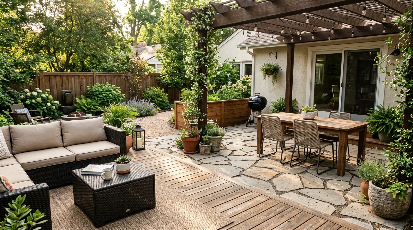 14 Stylish Modern Outdoor Flooring Ideas for Patios and Decks idea 6