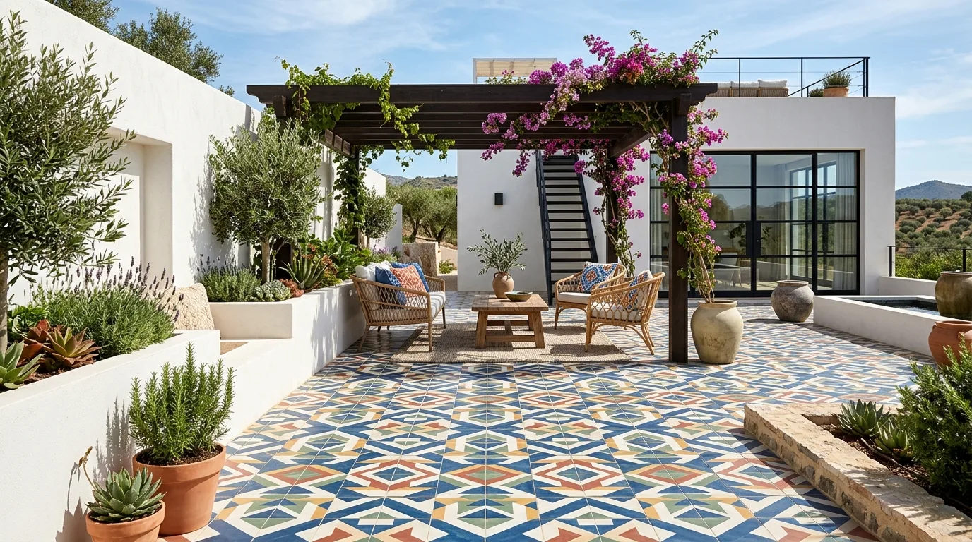 14 Stylish Modern Outdoor Flooring Ideas for Patios and Decks idea 7