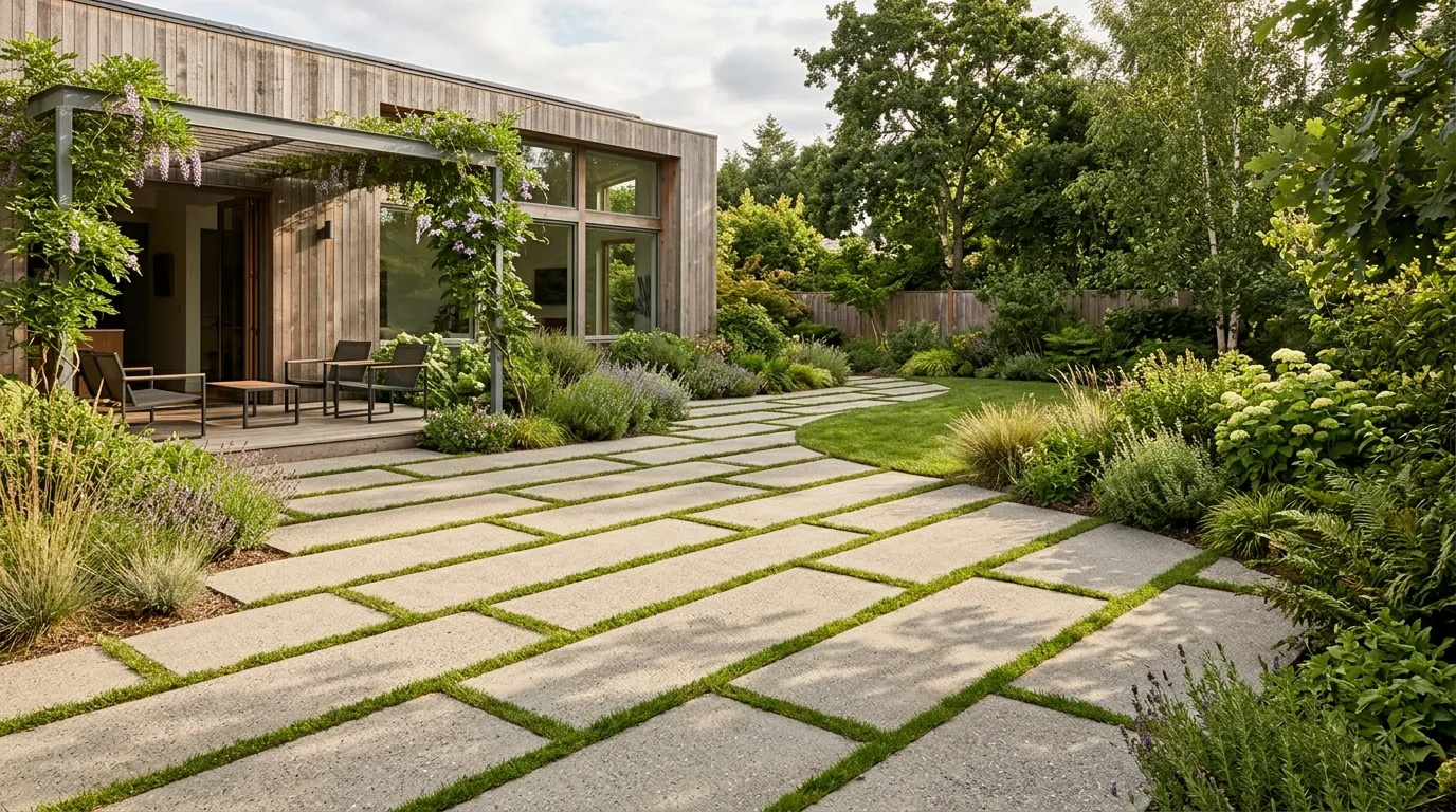 14 Stylish Modern Outdoor Flooring Ideas for Patios and Decks idea 9