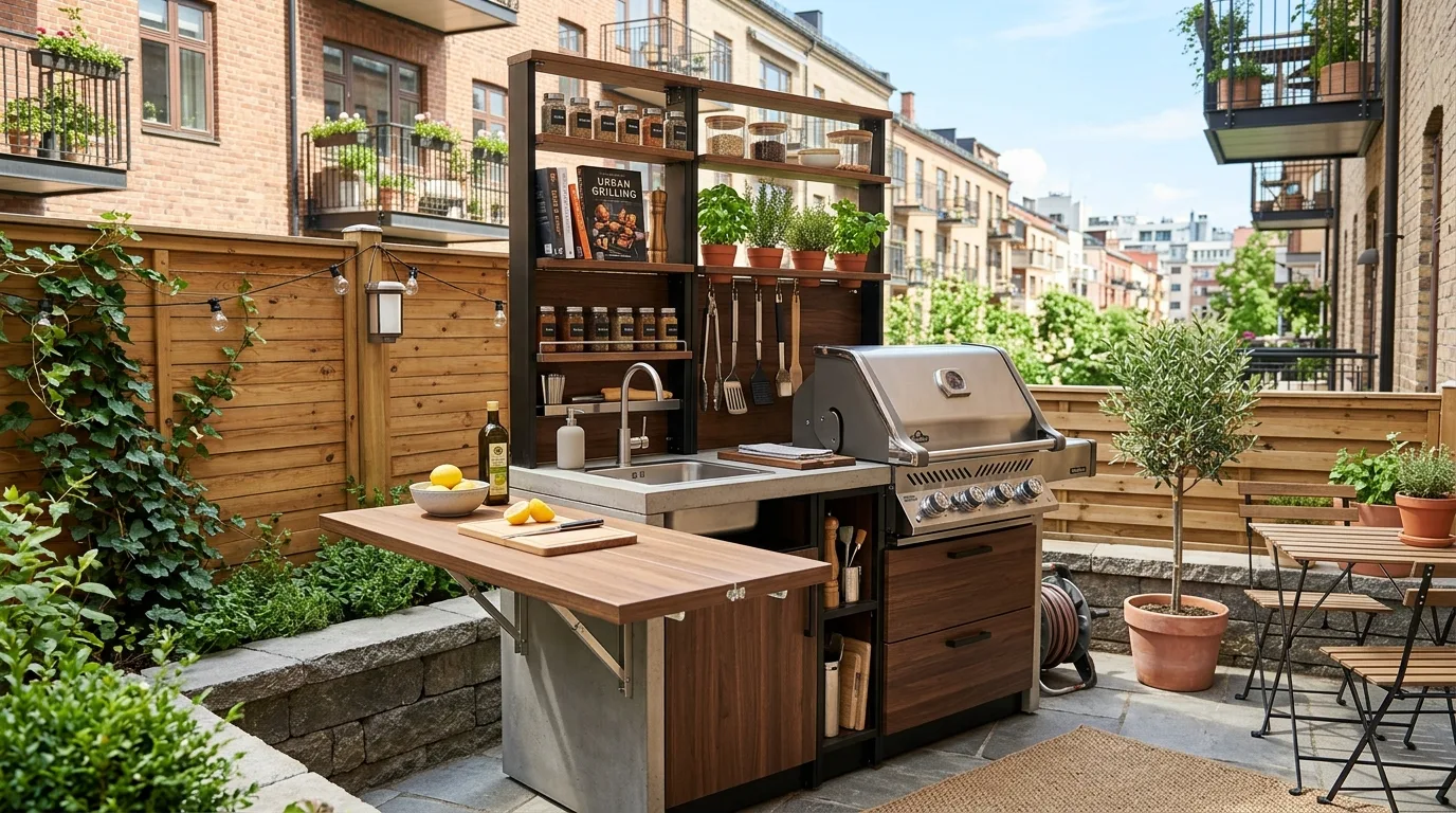 13 Trendy Outdoor Kitchen Patio Design Trends for This Year idea 6