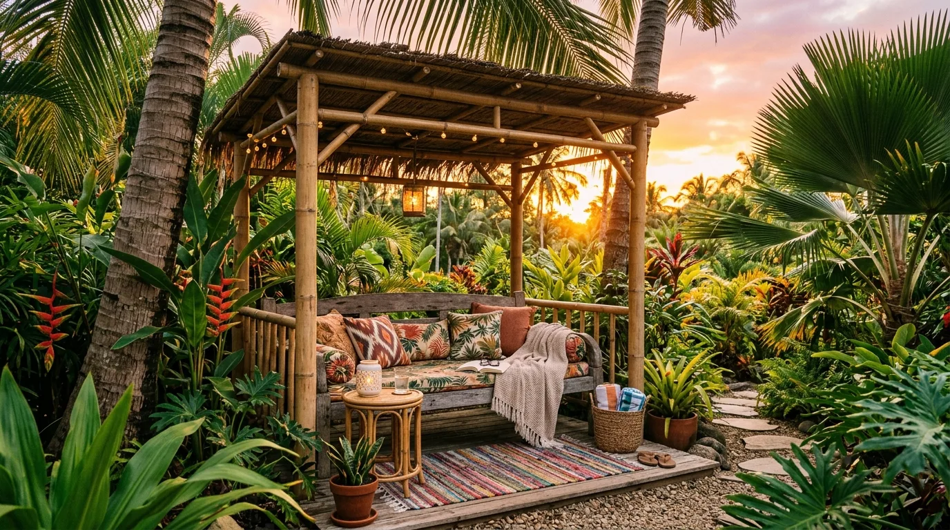 14 Tropical Bamboo Garden Ideas for a Zen Backyard Retreat idea 8