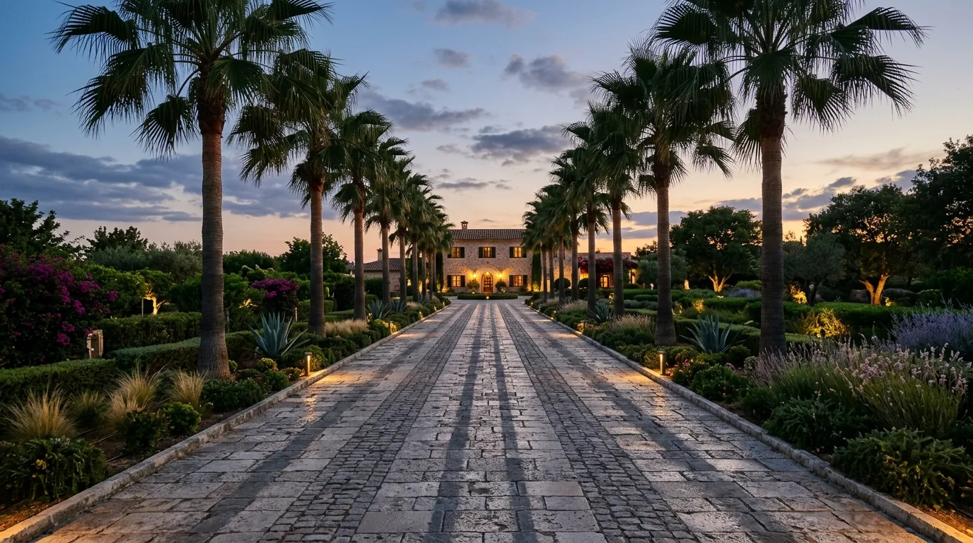 13 Tropical Palm Tree Landscaping Ideas for a Front Yard Paradise idea 10