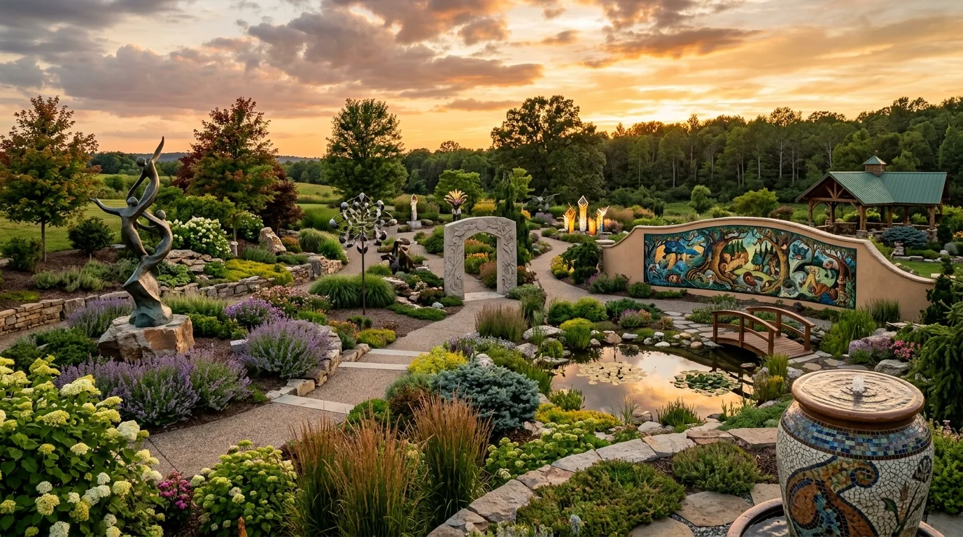 14 Unique Garden Art Ideas to Transform Your Outdoor Oasis idea 14