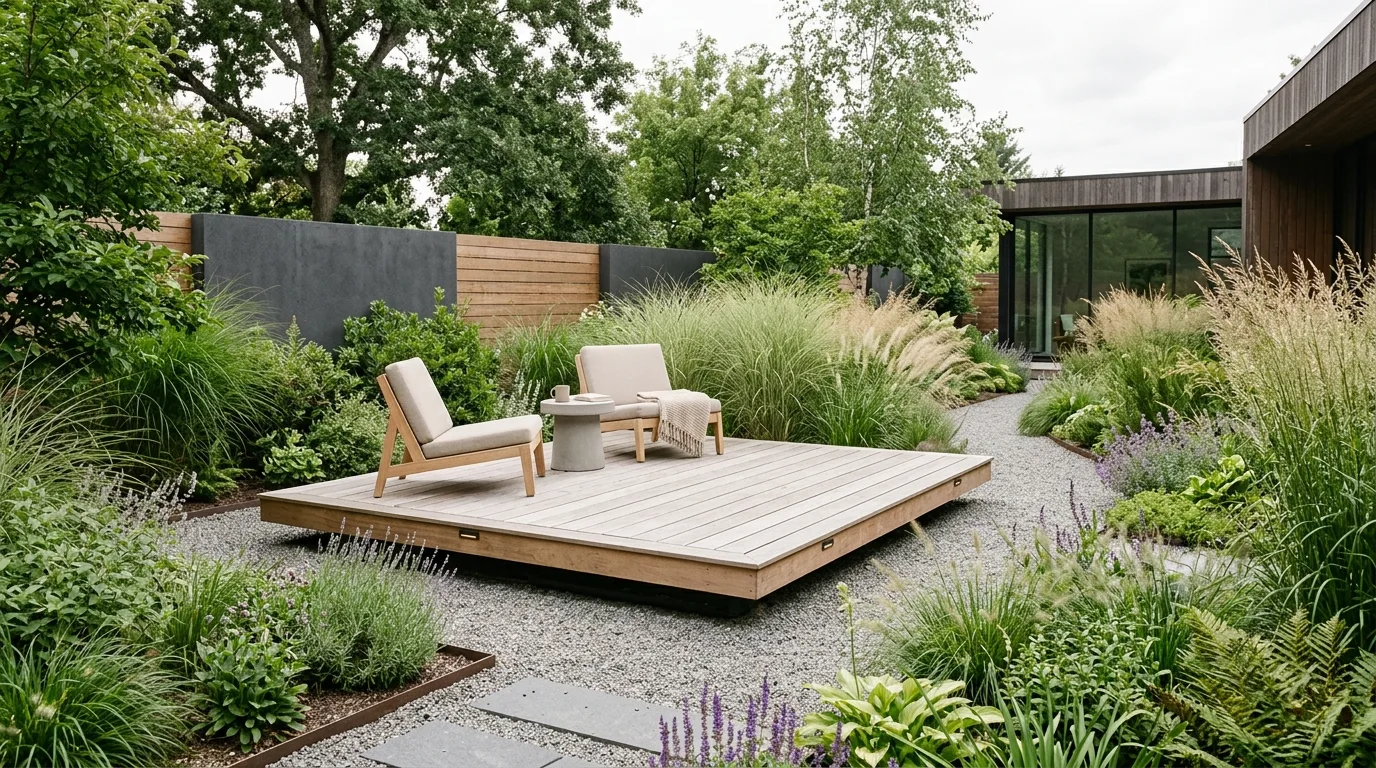 15 Unique Garden Deck Area Ideas for a Stunning Outdoor Space idea 2
