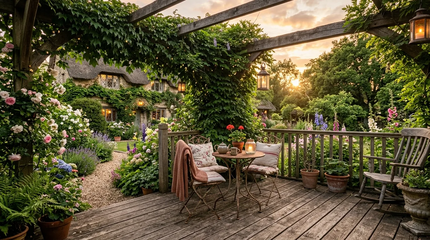 15 Unique Garden Deck Area Ideas for a Stunning Outdoor Space idea 3