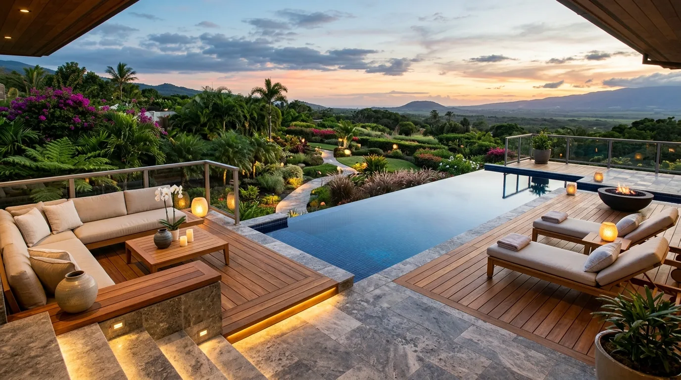 15 Unique Garden Deck Area Ideas for a Stunning Outdoor Space idea 13