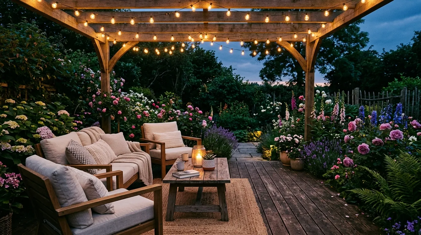 15 Unique Garden Deck Area Ideas for a Stunning Outdoor Space idea 15