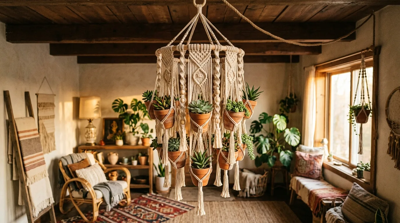 13 Unique Succulent Chandelier Ideas You Have to Try idea 4