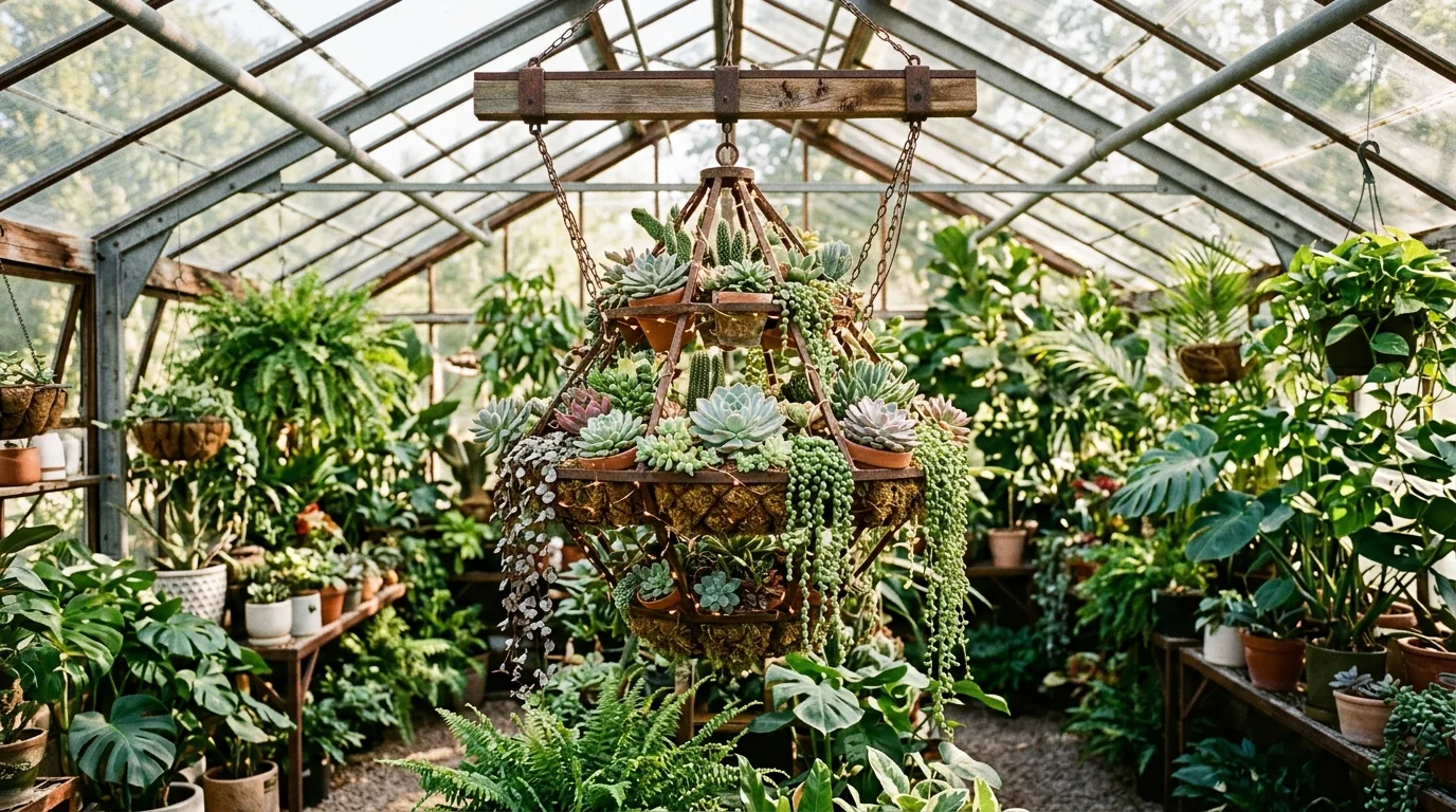 13 Unique Succulent Chandelier Ideas You Have to Try idea 6