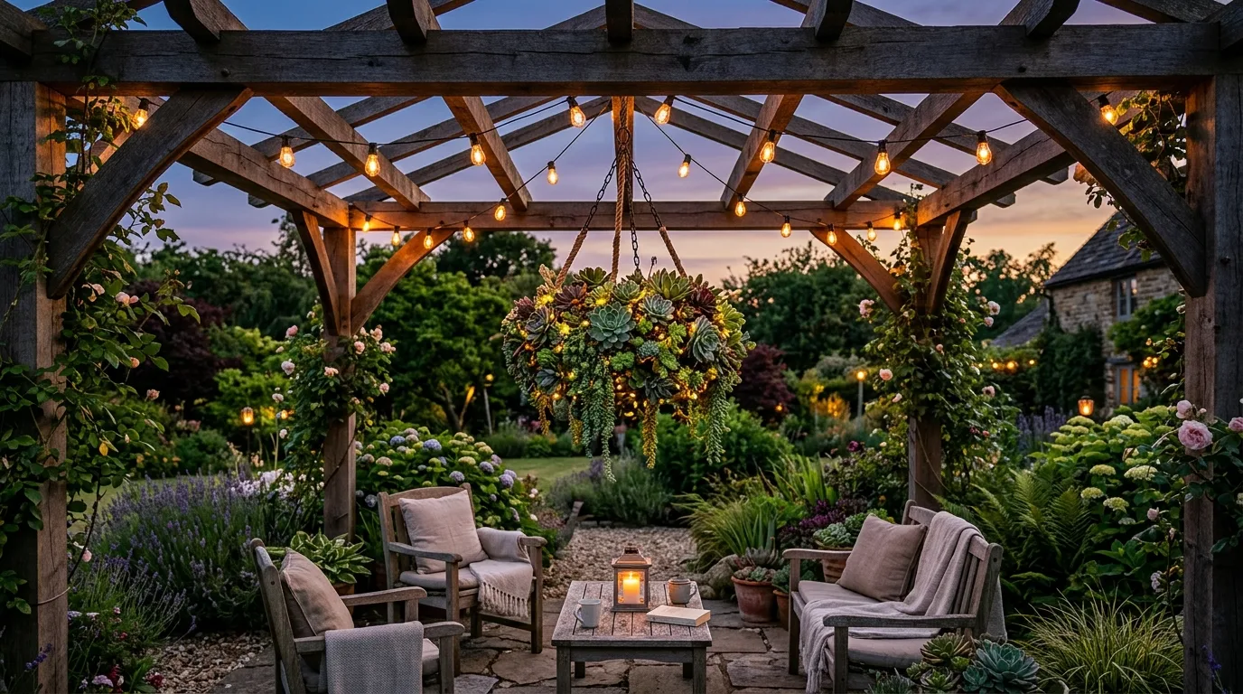 13 Unique Succulent Chandelier Ideas You Have to Try idea 10