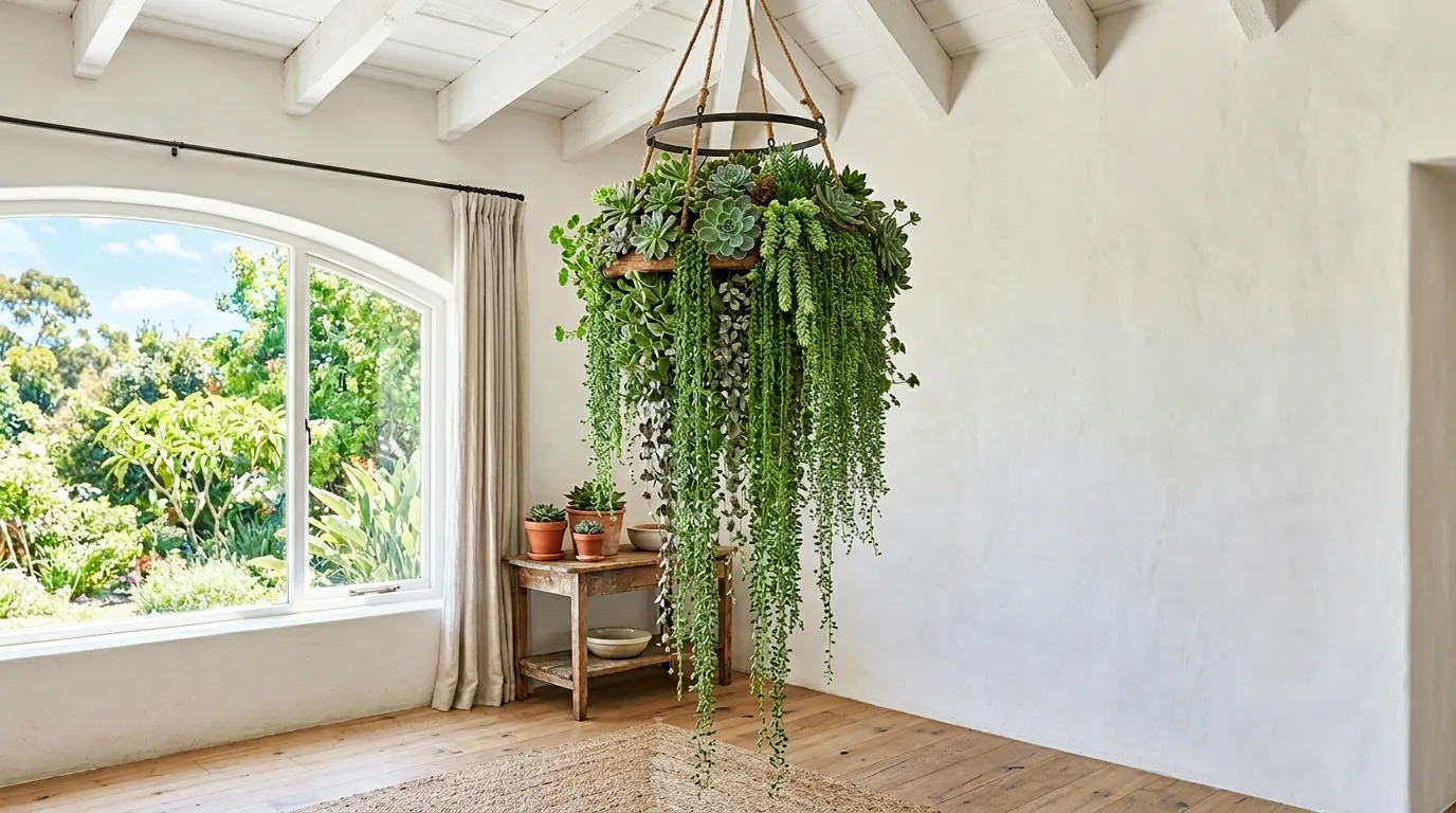 13 Unique Succulent Chandelier Ideas You Have to Try idea 12