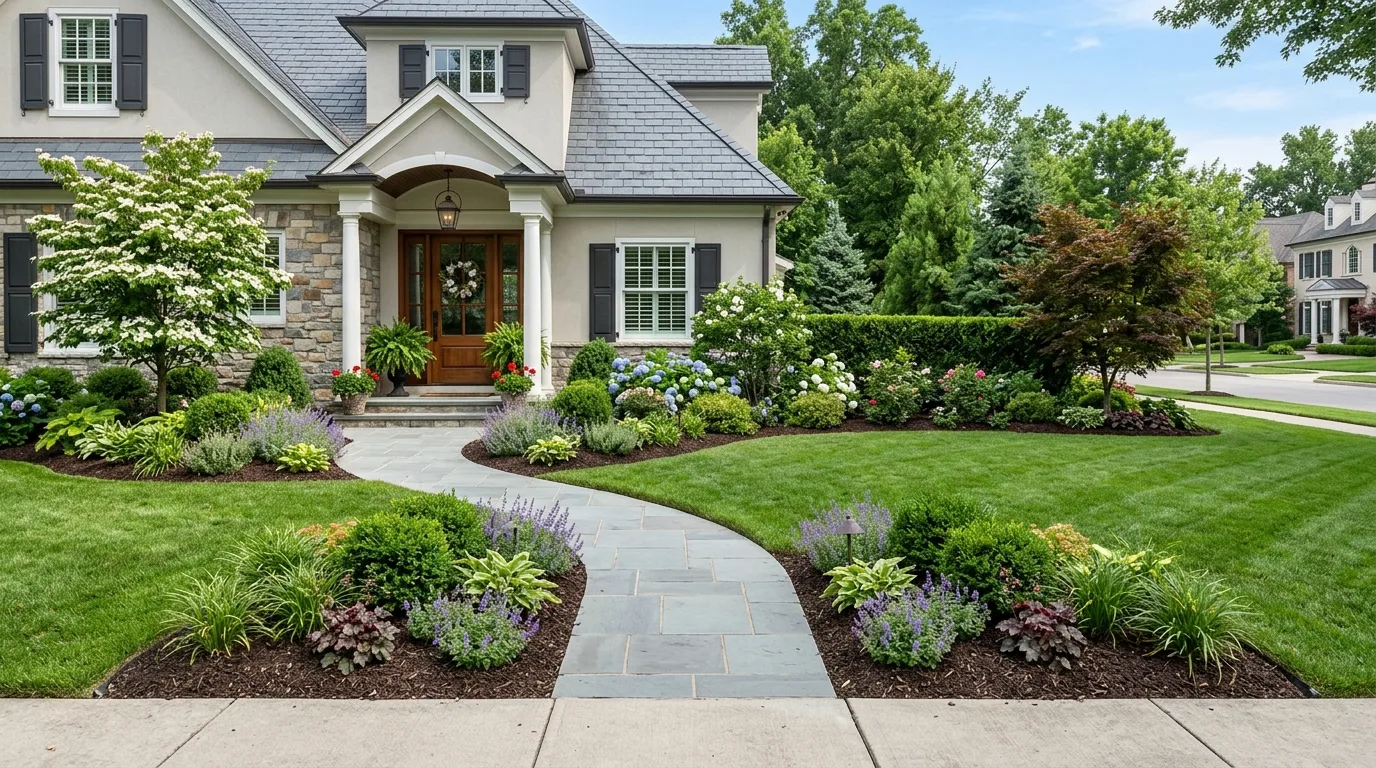 15 Valuable Front Yard Landscape Ideas That Add Home Value