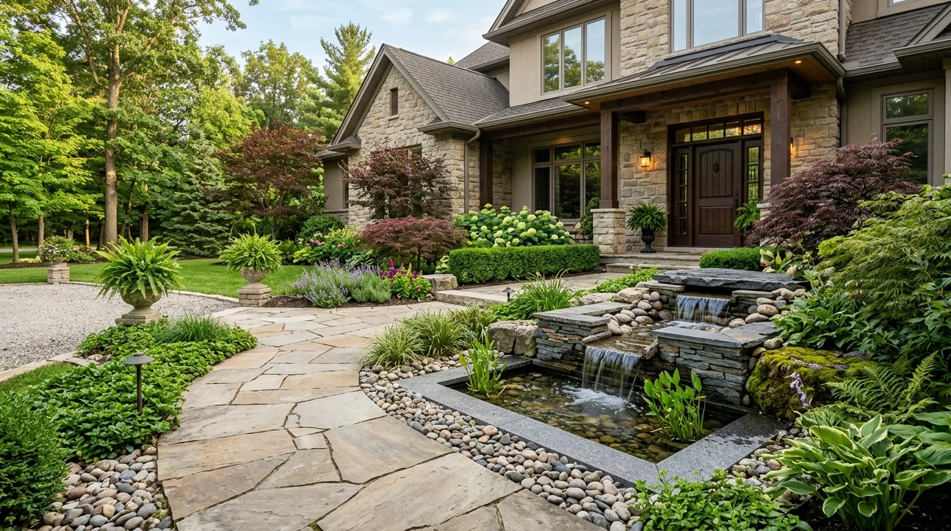 15 Valuable Front Yard Landscape Ideas That Add Home Value idea 7