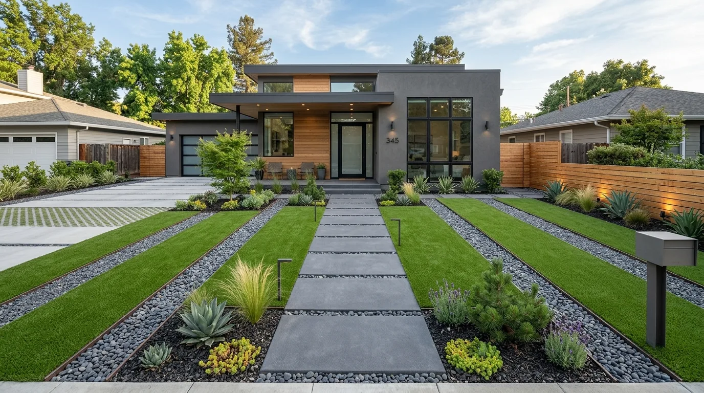 15 Valuable Front Yard Landscape Ideas That Add Home Value idea 10