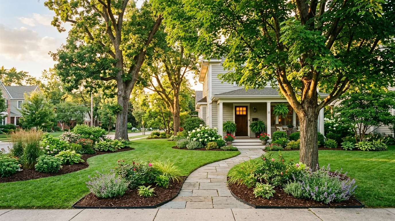 15 Valuable Front Yard Landscape Ideas That Add Home Value idea 11