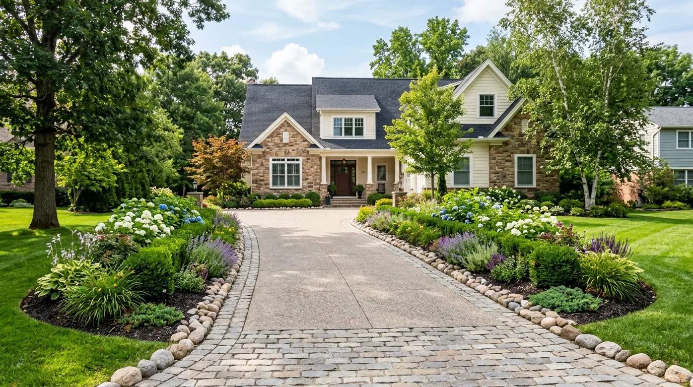 15 Valuable Front Yard Landscape Ideas That Add Home Value idea 12