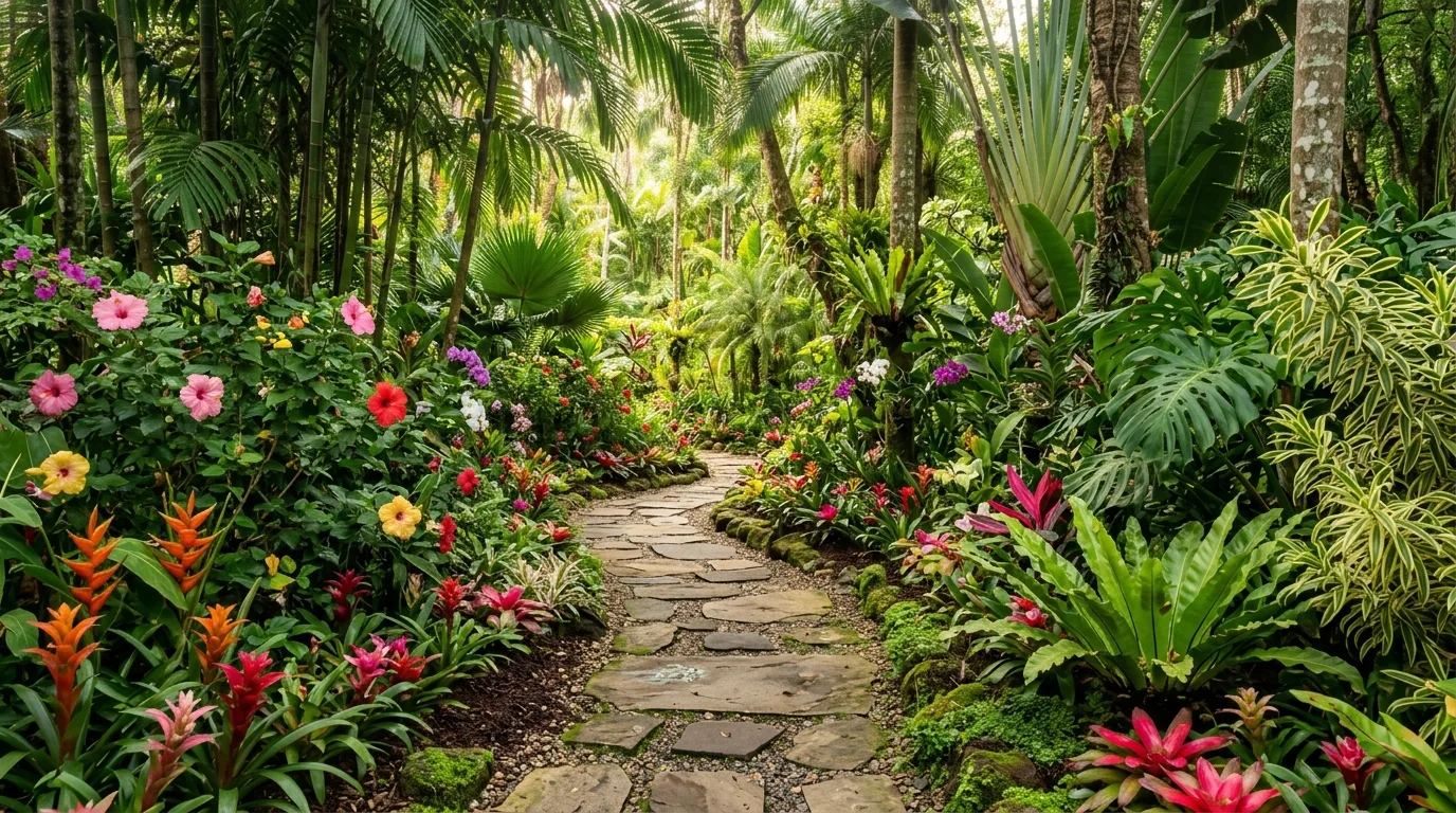 14 Vibrant Tropical Landscaping Ideas for a Lush Paradise idea 2